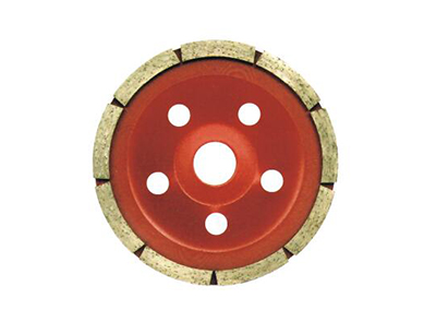 Diamond cup wheels-single row