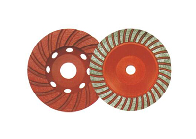 Diamond cup wheel-turbo