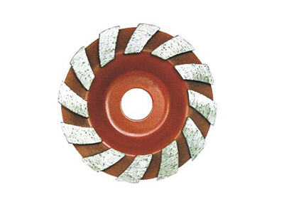 Diamond cup wheels-swirly