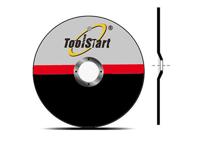 Special purpose disc for high-grade steel or high hardness materials