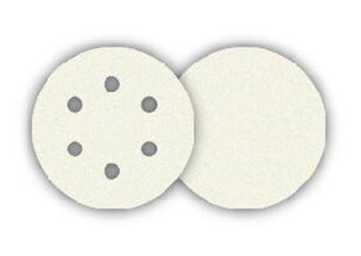 Velcro Sanding disc white aluminium oxide