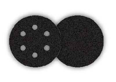 Velcro Sanding disc black aluminium oxide
