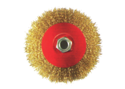 φ100-115mm Bevel Brushies - Crimped Wire